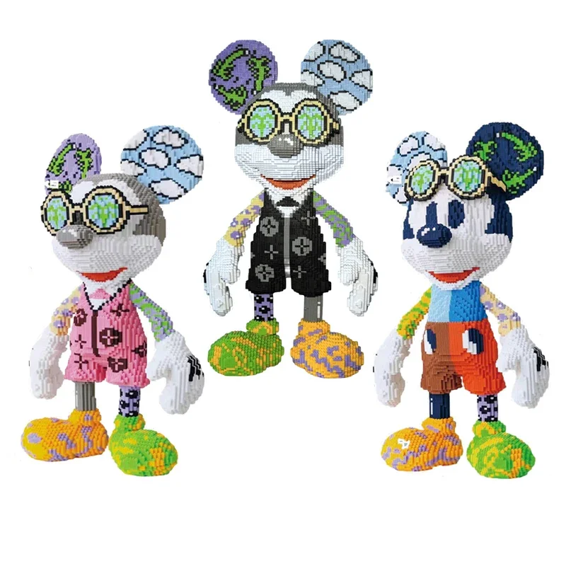 Mickey Mouse Building Block Disney 70cm 3D Model Puzzle Display Assembly Connection Mini Brick Figure Toy For Home Decoration
Mickey Mouse Building Block Disney 70cm 3D Model Puzzle Display Assembly Connection Mini Brick Figure Toy For Home Decoration
