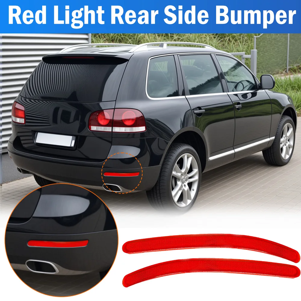 2pcs Car Rear Bumper Brake Light For VW Touareg 7L 2002-2006 Turn Signal Fog Lamp Tail Rear Bumper Light Reflector Light
2pcs Car Rear Bumper Brake Light For VW Touareg 7L 2002-2006 Turn Signal Fog Lamp Tail Rear Bumper Light Reflector Light