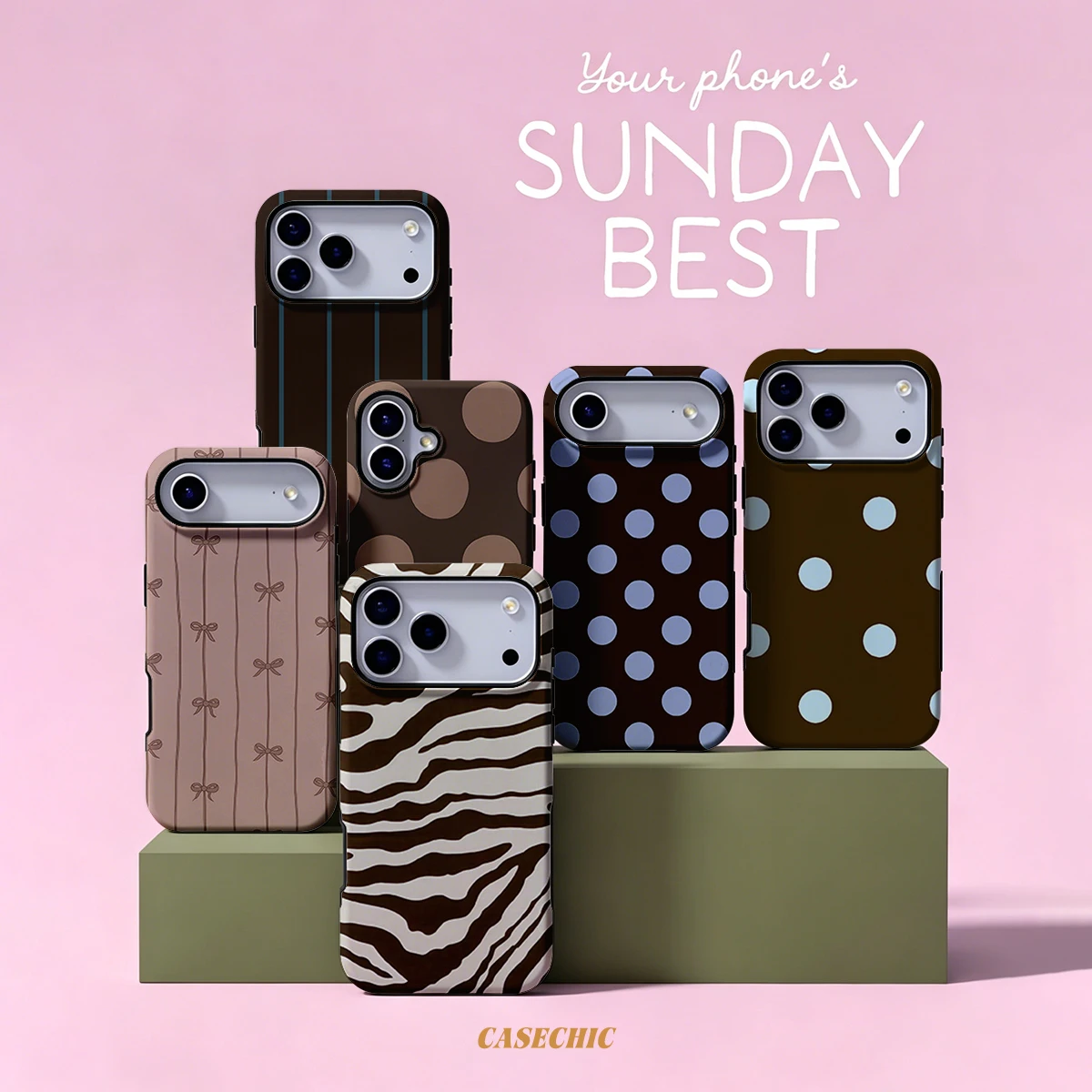 Brown and White Zebra Stripes For Case For iPhone 17 16 15 14 Plus 13 Pro Max Shockproof Hard PC Flower Cover
Brown and White Zebra Stripes For Case For iPhone 17 16 15 14 Plus 13 Pro Max Shockproof Hard PC Flower Cover