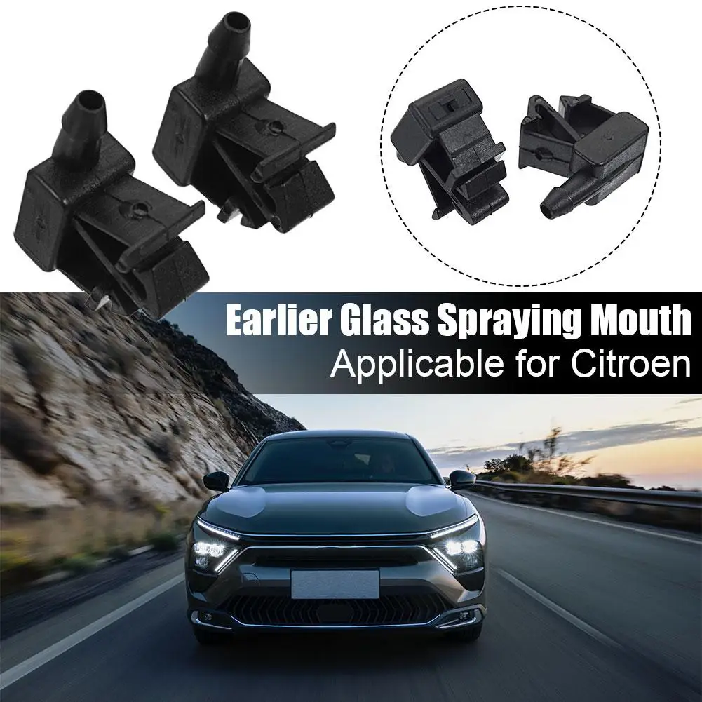 6438Z7 2Pcs Front Windscreen Wiper Washer Nozzle Jet For Peugeot Partner Tepee for Citroen Berlingo 2008-2018 Direct Replac L4P7
6438Z7 2Pcs Front Windscreen Wiper Washer Nozzle Jet For Peugeot Partner Tepee for Citroen Berlingo 2008-2018 Direct Replac L4P7