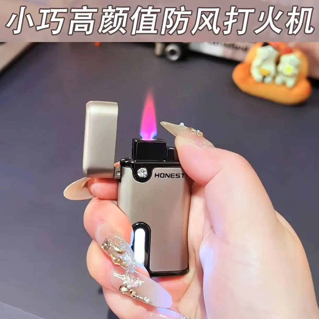 New Baicheng Windproof Visual Butane Gas Metal Lighter Classic Cool Lighted Red Flame Lighter Men's Gift Cigarette Accessories
New Baicheng Windproof Visual Butane Gas Metal Lighter Classic Cool Lighted Red Flame Lighter Men's Gift Cigarette Accessories