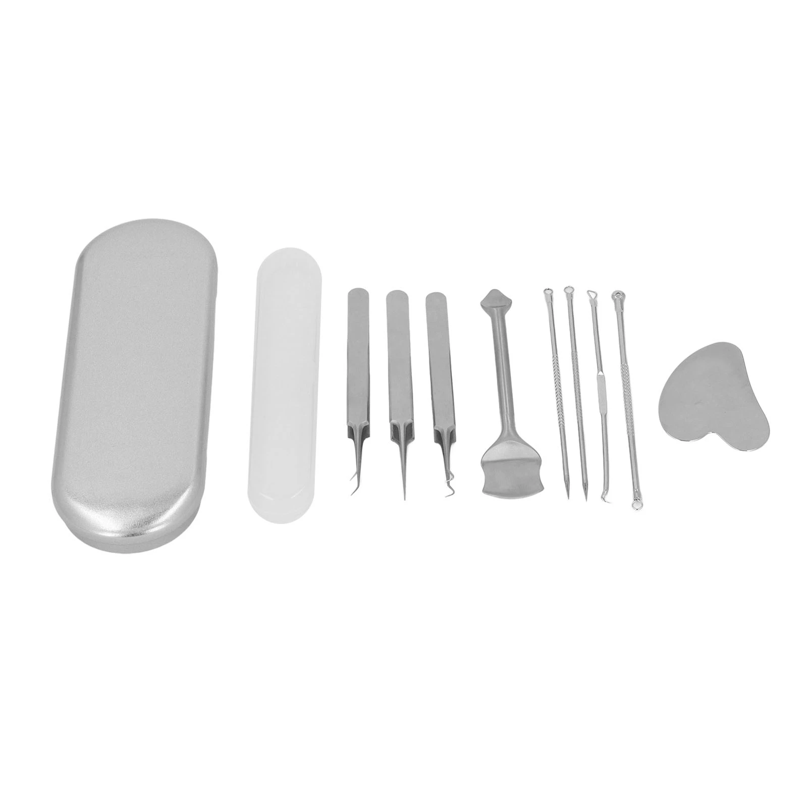 Blackhead Remover Pimple Extractor Tool Kit Stainless Steel Needles Scraper Comedone Blemish Pores Cleansing Tool
Blackhead Remover Pimple Extractor Tool Kit Stainless Steel Needles Scraper Comedone Blemish Pores Cleansing Tool