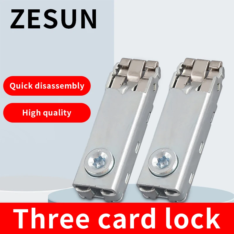 1pcs Exhibition booth construction three card lock cabinet aluminum profile connector flat aluminum lock head
1pcs Exhibition booth construction three card lock cabinet aluminum profile connector flat aluminum lock head