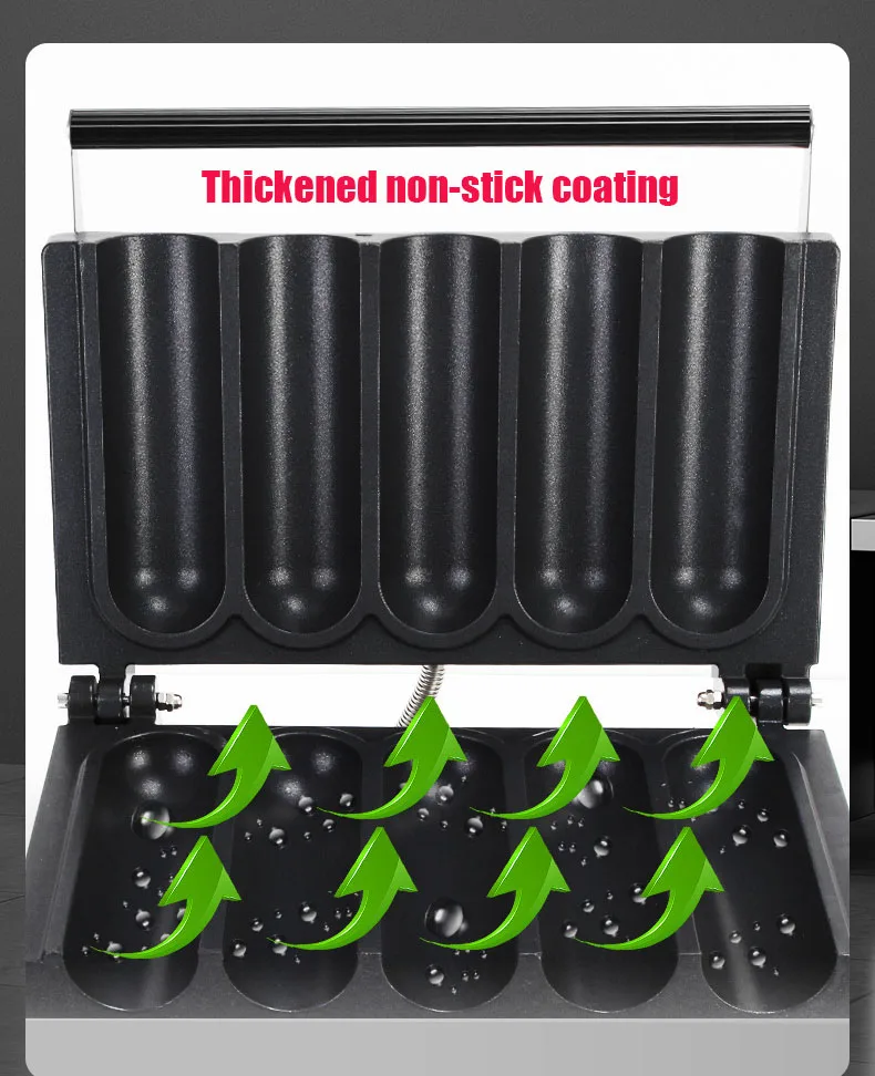 2026 New Stainless Steel Commercial 110V/220V Snack Vending Equipment Five Grid Chicken Roll Machine
2026 New Stainless Steel Commercial 110V/220V Snack Vending Equipment Five Grid Chicken Roll Machine
