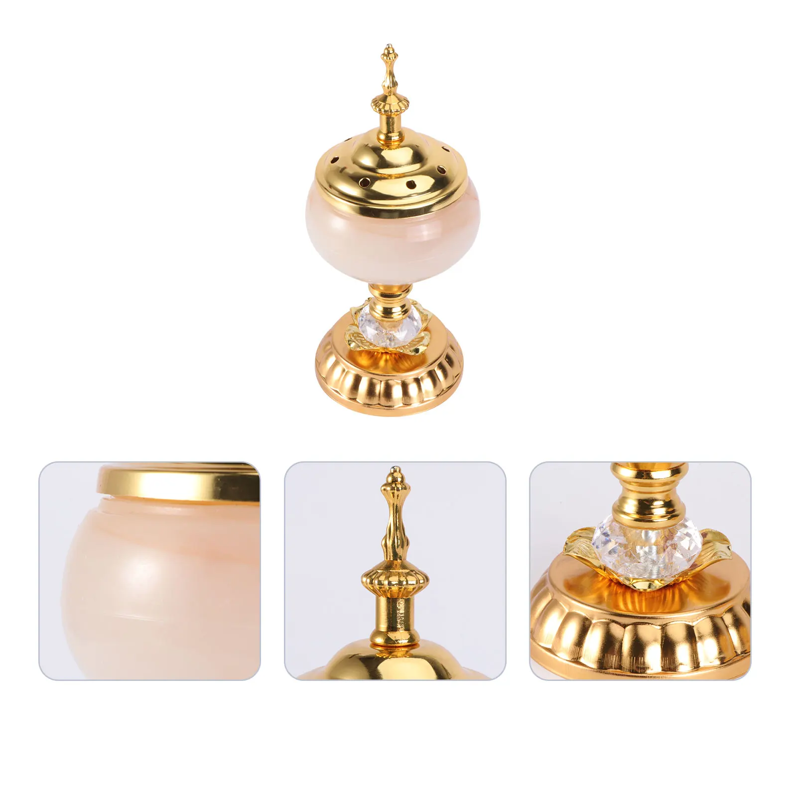 Incense Burner Metal Censer Aromatic Yoga Home Practical Workmanship Compact Bedroom Office Sauna Desktop
Incense Burner Metal Censer Aromatic Yoga Home Practical Workmanship Compact Bedroom Office Sauna Desktop