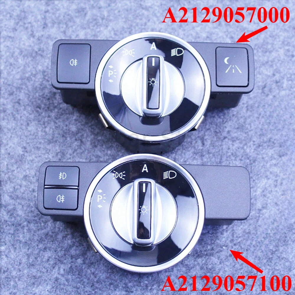 A2129057100 A2129057000 New Headlight Switch Fog Light Switch Knob For Mercedes Benz W204 W212 C207 X204 R172 C SLK GLK E Class
A2129057100 A2129057000 New Headlight Switch Fog Light Switch Knob For Mercedes Benz W204 W212 C207 X204 R172 C SLK GLK E Class