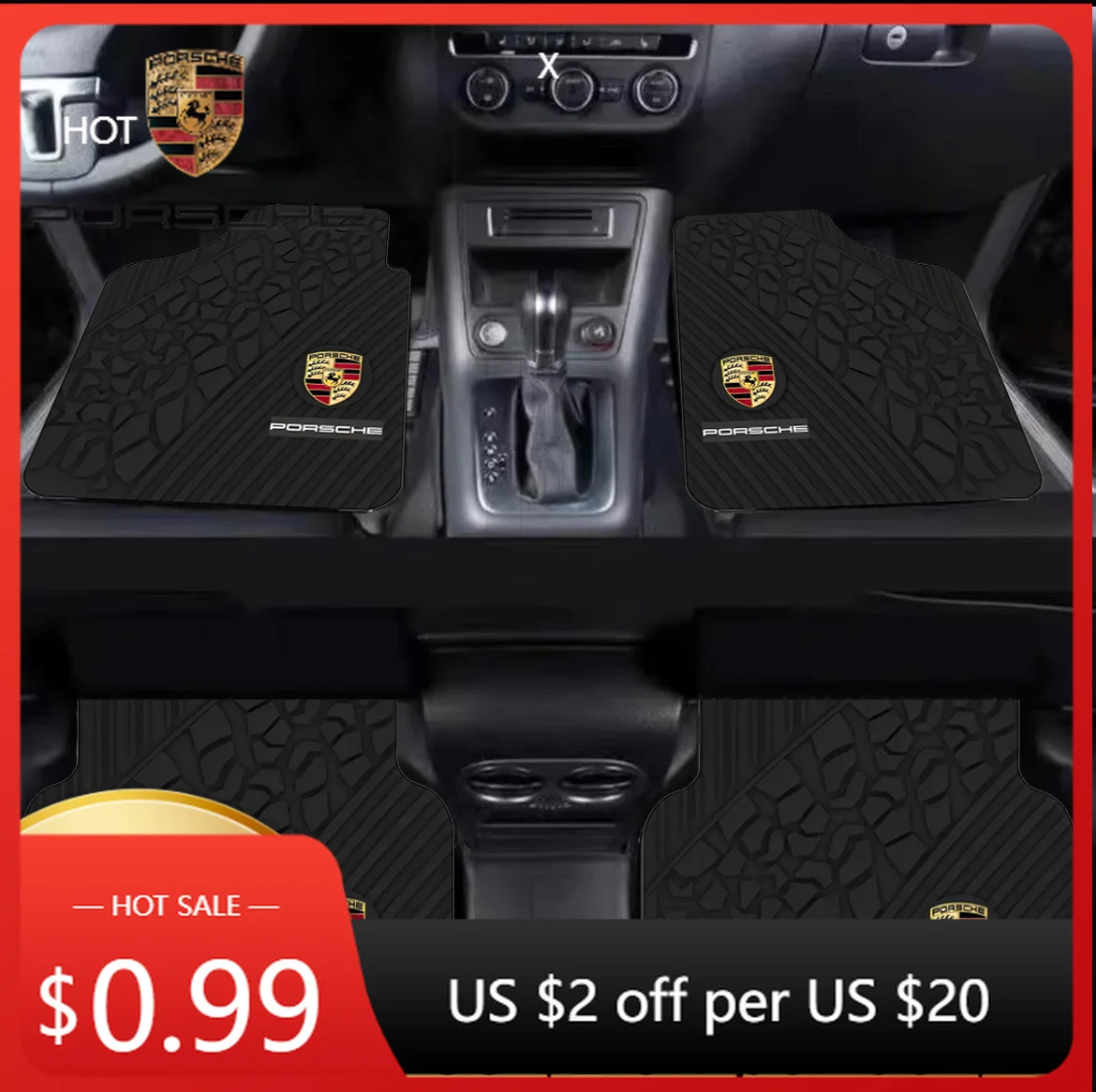 Car Sticker For Porsche Car Floor Mat Front & Rear Auto Carpet Floor Protection Cushion For Porsche 911 718 Cayenne Cayman Panam
Car Sticker For Porsche Car Floor Mat Front & Rear Auto Carpet Floor Protection Cushion For Porsche 911 718 Cayenne Cayman Panam