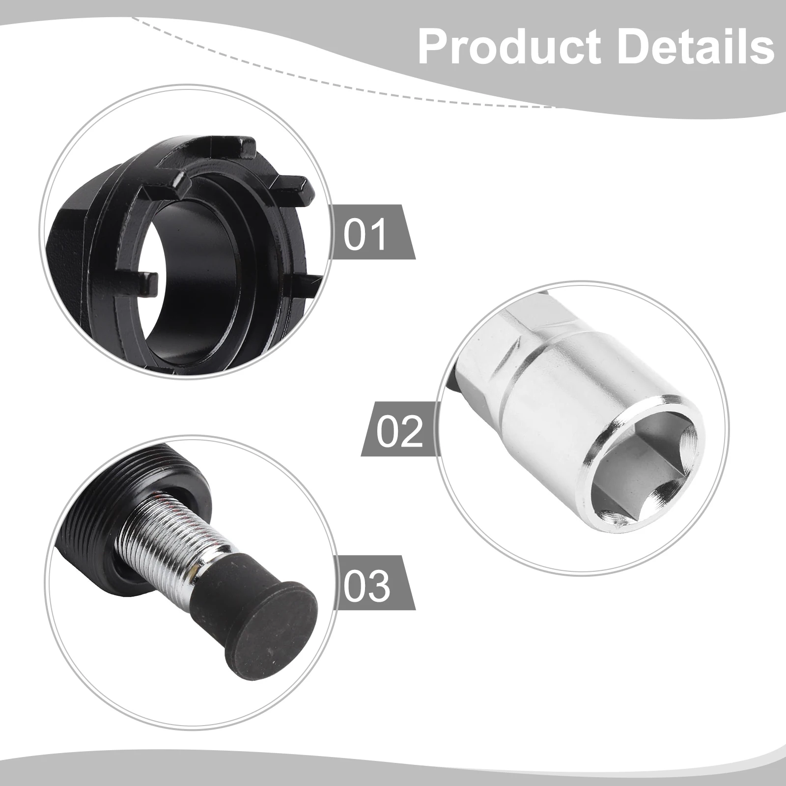 Bicycle Maintenance Black Silver Bearing Tool Carbon Steel Tool Lightweight And Compact Long-lasting Durability
Bicycle Maintenance Black Silver Bearing Tool Carbon Steel Tool Lightweight And Compact Long-lasting Durability
