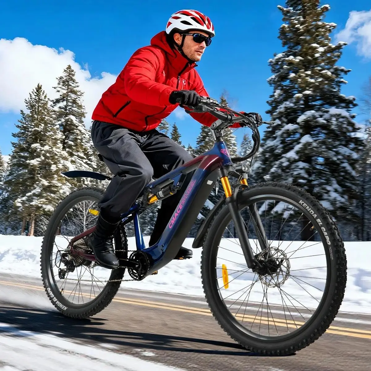 Электровелосипед CMACEWHEEL EMT29 для взрослых, двухколесный, для бездорожья, с шинами 29"*2.4", мотор 500 Вт, литиевая батарея 48В14.4Ач
Электровелосипед CMACEWHEEL EMT29 для взрослых, двухколесный, для бездорожья, с шинами 29"*2.4", мотор 500 Вт, литиевая батарея 48В14.4Ач