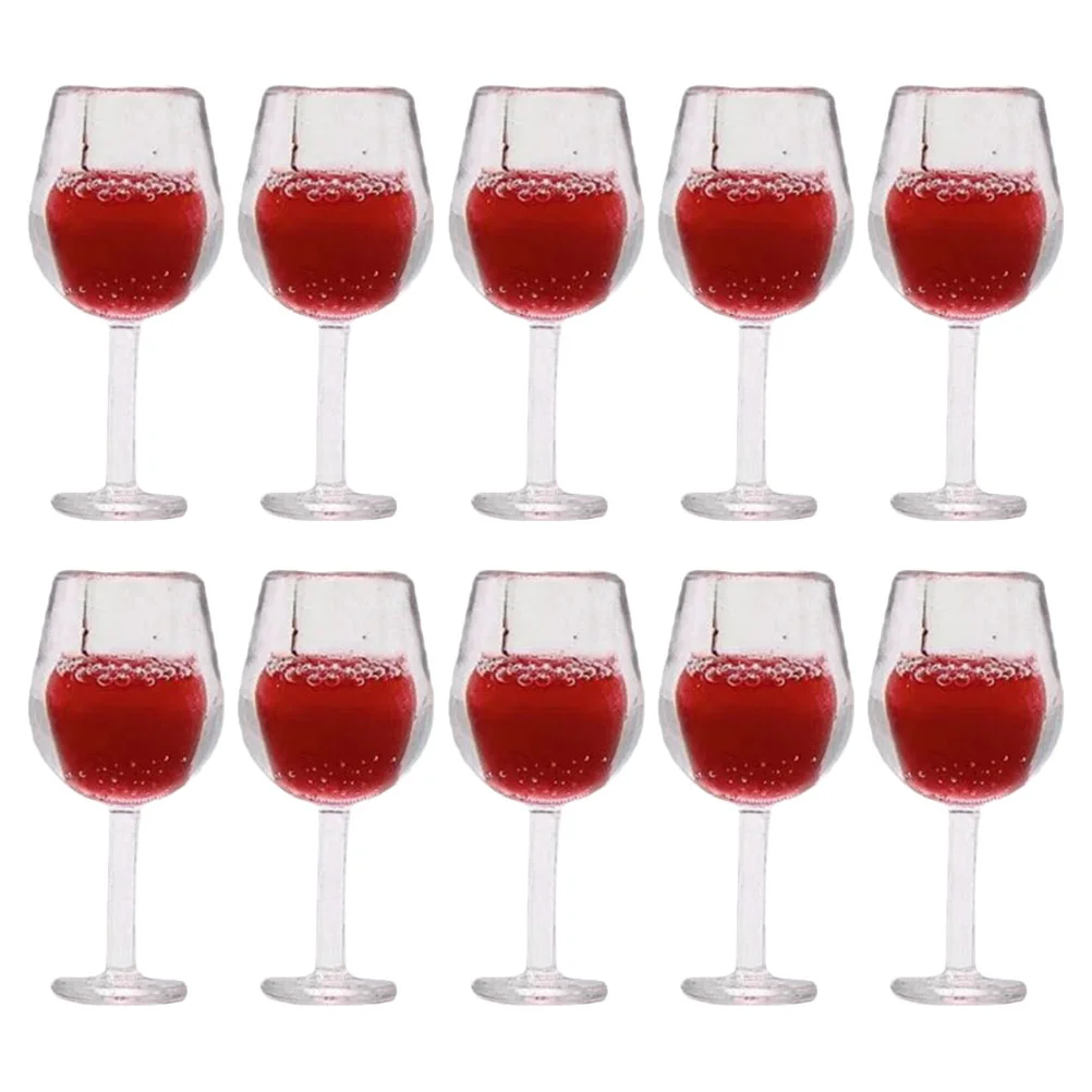 10 Pcs Dollhouse Glass Toy Miniature Mugs Goblet Decorate Room Accessories Micro Goblets Resin Gasses Child Glasses
10 Pcs Dollhouse Glass Toy Miniature Mugs Goblet Decorate Room Accessories Micro Goblets Resin Gasses Child Glasses