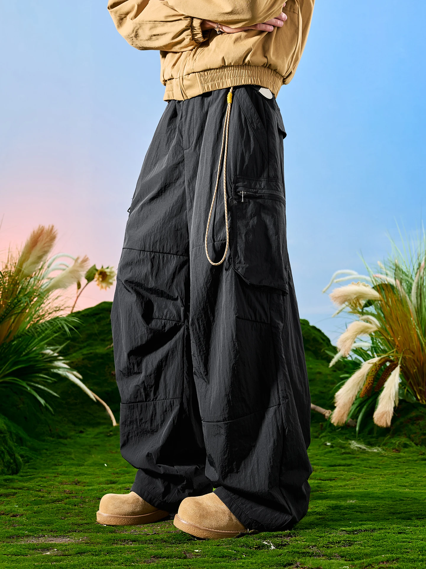 Мужские брюки Nuthink American Sle в стиле ретро, пэчворк, широкие штанины, на подкладке, плиссированные, повседневные, весна 2026, молодежный стиль
Мужские брюки Nuthink American Sle в стиле ретро, пэчворк, широкие штанины, на подкладке, плиссированные, повседневные, весна 2026, молодежный стиль