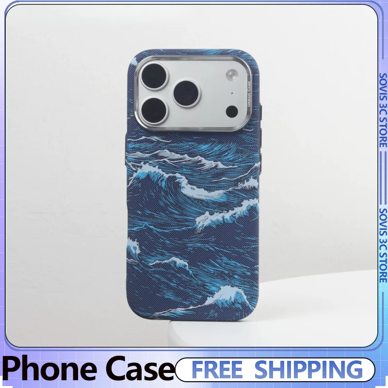 Sea Series Magnetic Matte Phone Case Kevlar-textured embossing Phone Cover DIY Protective Case for iPhone 17 Pro Max Gamer Gifts
Sea Series Magnetic Matte Phone Case Kevlar-textured embossing Phone Cover DIY Protective Case for iPhone 17 Pro Max Gamer Gifts