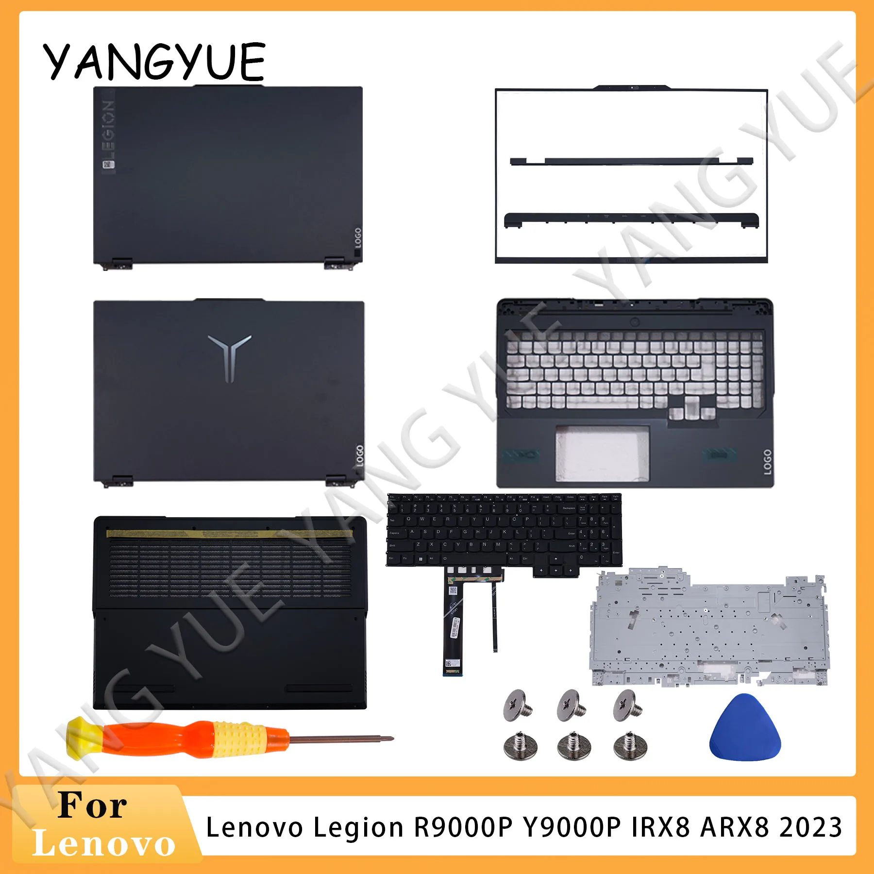 Новый чехол для ноутбука Lenovo Legion R9000P Y9000P IRX8 ARX8 2023, задняя крышка ЖК-дисплея, сменная Передняя Нижняя крышка
Новый чехол для ноутбука Lenovo Legion R9000P Y9000P IRX8 ARX8 2023, задняя крышка ЖК-дисплея, сменная Передняя Нижняя крышка