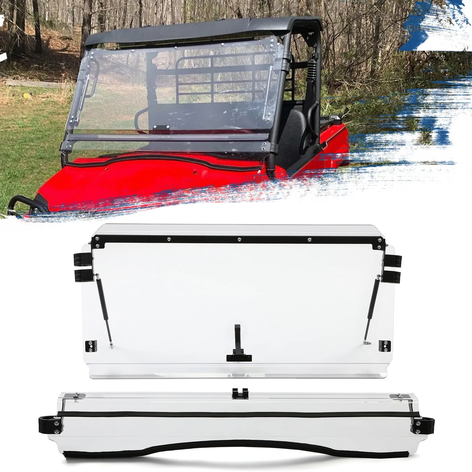 For Kawasaki Mule Pro MX 2019+ Clear Scratch Resistant Flip Windshield
For Kawasaki Mule Pro MX 2019+ Clear Scratch Resistant Flip Windshield