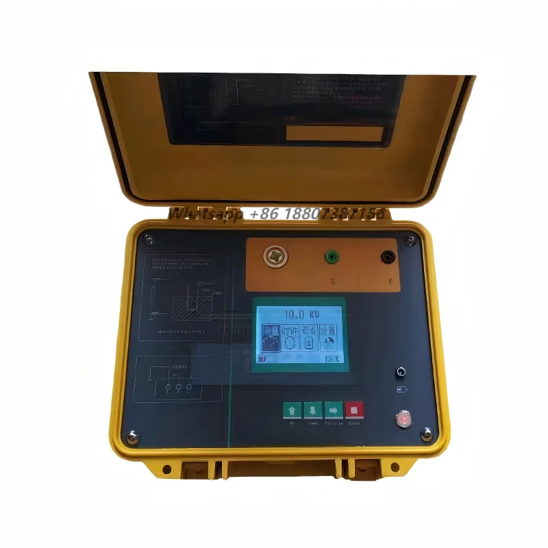 Reflection Intelligent Bridge Testing Voltage 5kV Digital Insulation Resistance Electrical Insulation Resistance Meter Tester
Reflection Intelligent Bridge Testing Voltage 5kV Digital Insulation Resistance Electrical Insulation Resistance Meter Tester