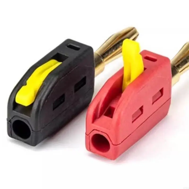4mm Banana Plugs Gold Plated Contacts 32A Current Capacity 4mm Banana Connector Screw Terminal Binding Post 87HA
4mm Banana Plugs Gold Plated Contacts 32A Current Capacity 4mm Banana Connector Screw Terminal Binding Post 87HA