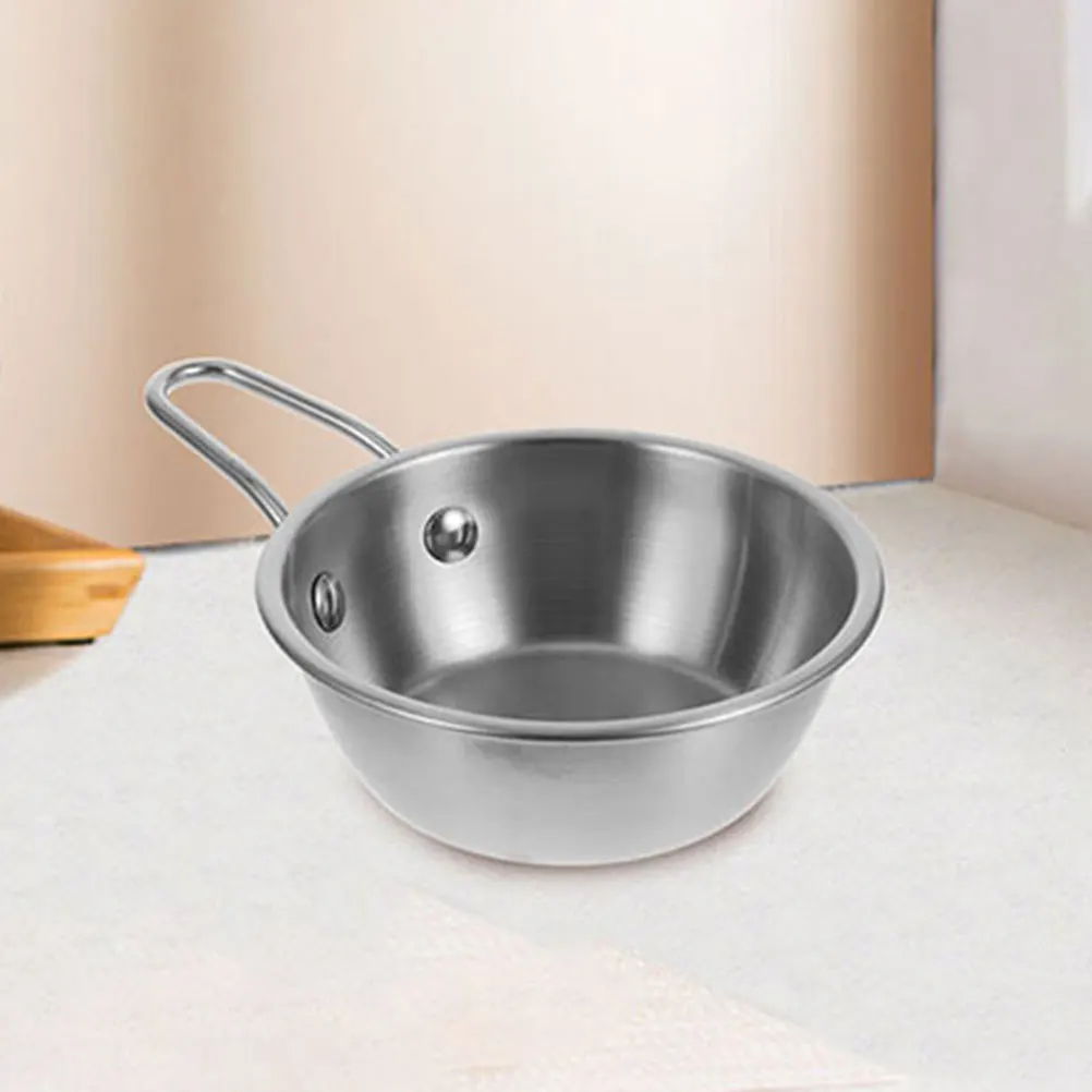 Stainless Steel Sauce Bowls Silver Handle Korean Style Condiment Dipping Bowls Soy Sauce Containers Practical Material Long Term
Stainless Steel Sauce Bowls Silver Handle Korean Style Condiment Dipping Bowls Soy Sauce Containers Practical Material Long Term