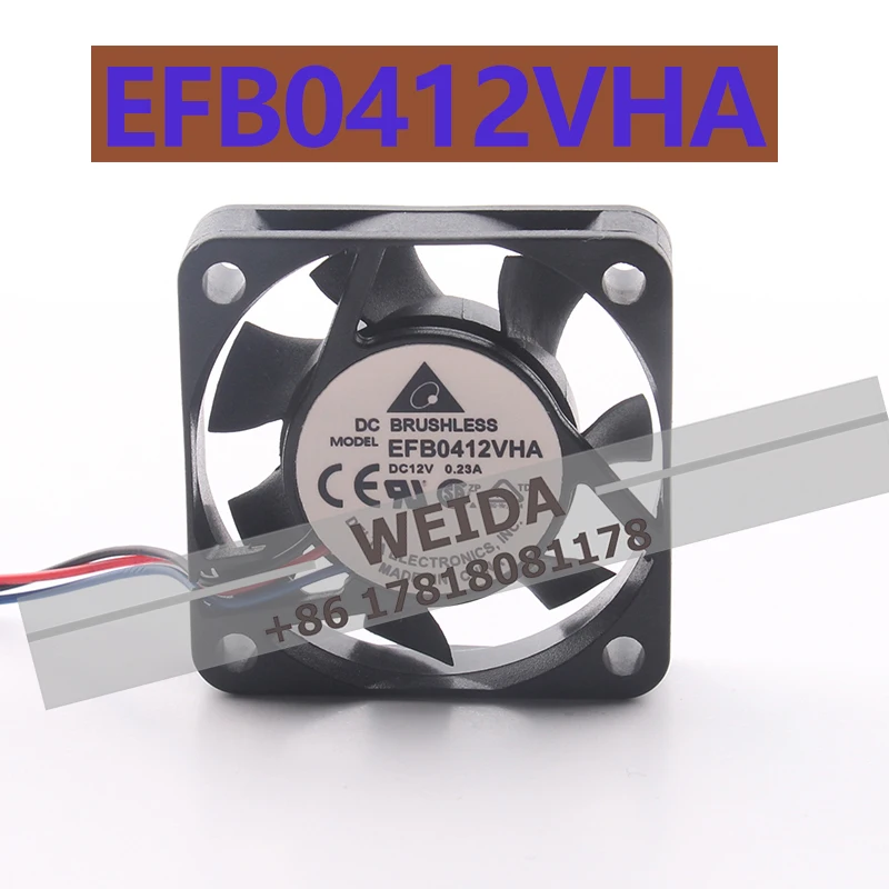 Вентилятор охлаждения Delta EFB0412VHA 12V 0.23A 4010 для корпуса видеокарты, с двойным шарикоподшипником, большой пропускной способностью
Вентилятор охлаждения Delta EFB0412VHA 12V 0.23A 4010 для корпуса видеокарты, с двойным шарикоподшипником, большой пропускной способностью