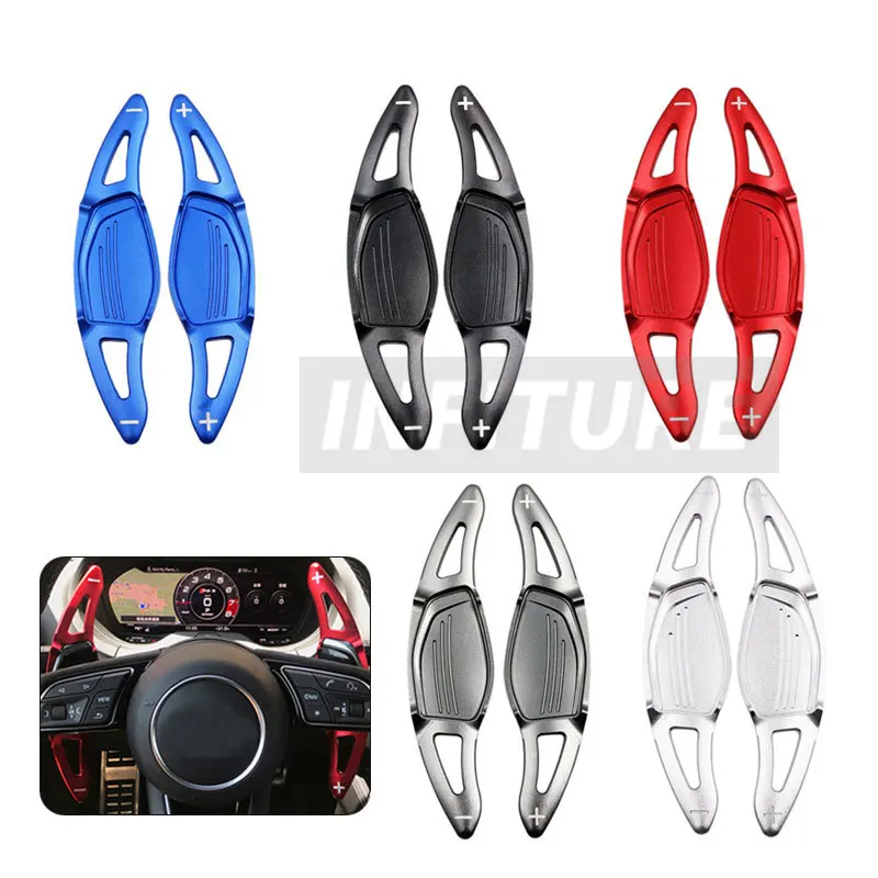 Shift paddle for Audi RS3 RS4 RS5 2017 2018 R8 TT RS 2016 2017 2018 Steering Wheel Paddle shift Car Shift Paddle extension
Shift paddle for Audi RS3 RS4 RS5 2017 2018 R8 TT RS 2016 2017 2018 Steering Wheel Paddle shift Car Shift Paddle extension