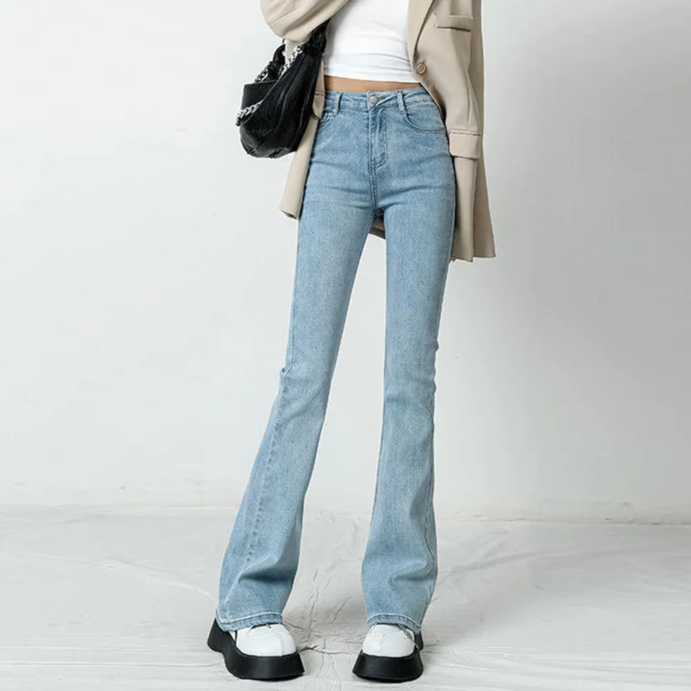 Ladies High Waist Flared Pants Casual Spring Fashion Pants M S High Waist Trousers Regular Length Solid Pattern
Ladies High Waist Flared Pants Casual Spring Fashion Pants M S High Waist Trousers Regular Length Solid Pattern