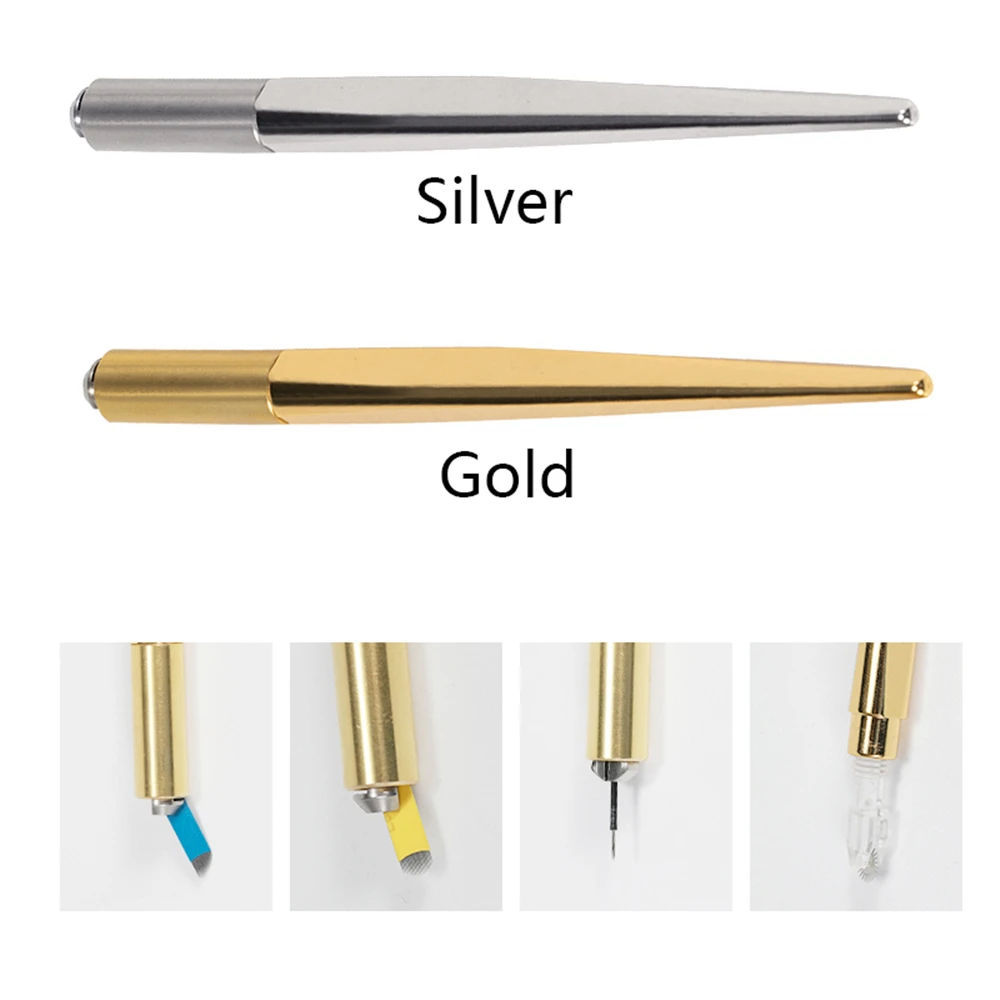 5/10pcs Gold Silver Professional Alloy Microblading Eyebrow Manual Pen Permanent Makeup Eyebrow Lip 3D Microblading Tattoo Pen
5/10pcs Gold Silver Professional Alloy Microblading Eyebrow Manual Pen Permanent Makeup Eyebrow Lip 3D Microblading Tattoo Pen