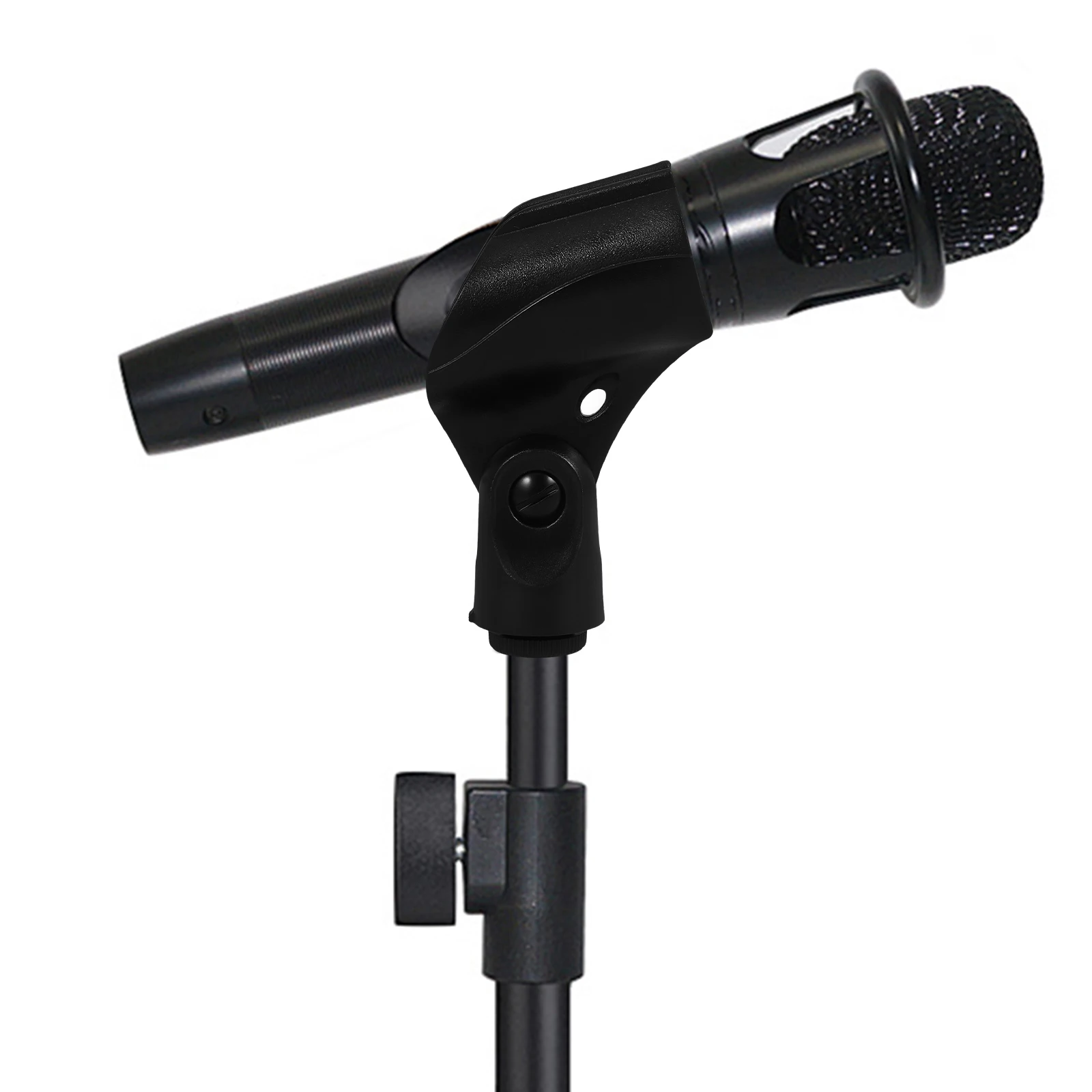 Microphone Clip Bracket U-shaped Adjustable Clamp for Wired Wireless Mics Holder Accessories 28mm to 45mm Stable Grip Portable
Microphone Clip Bracket U-shaped Adjustable Clamp for Wired Wireless Mics Holder Accessories 28mm to 45mm Stable Grip Portable