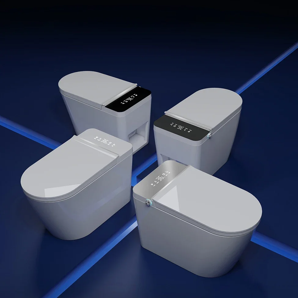 Hot sales Fashion modern bathroom heat seat intelligent toilet bowl ceramic smart sensor wc toilet sanitary ware smart toilet
Hot sales Fashion modern bathroom heat seat intelligent toilet bowl ceramic smart sensor wc toilet sanitary ware smart toilet