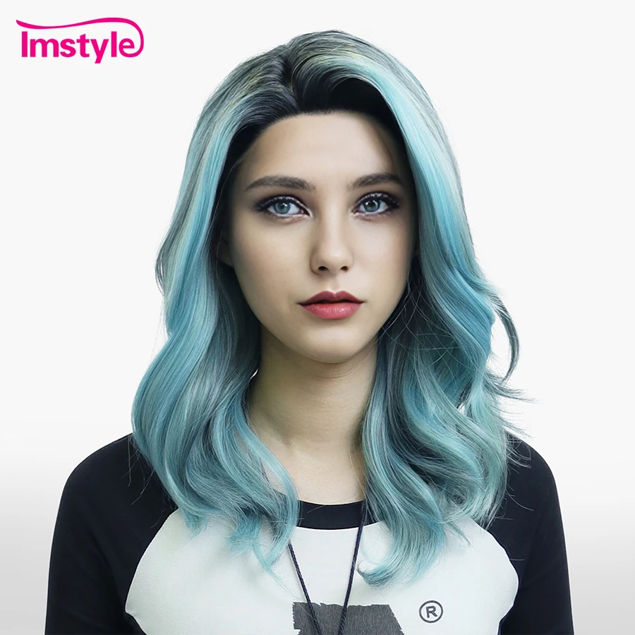 Imstyle Ombre Синий Парик Синтетический Парик Фронта Шнурка Темный Корь Натуральные Волнистые Короткие Парики Для Женщин Термостойкое Волокно Косплей Парик
Imstyle Ombre Синий Парик Синтетический Парик Фронта Шнурка Темный Корь Натуральные Волнистые Короткие Парики Для Женщин Термостойкое Волокно Косплей Парик
