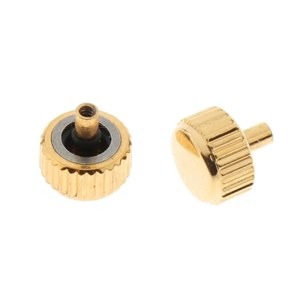 Golden Dome Flat Head Watch Crown Steel Set for Repairing Watches and DIY Upgrades
Golden Dome Flat Head Watch Crown Steel Set for Repairing Watches and DIY Upgrades