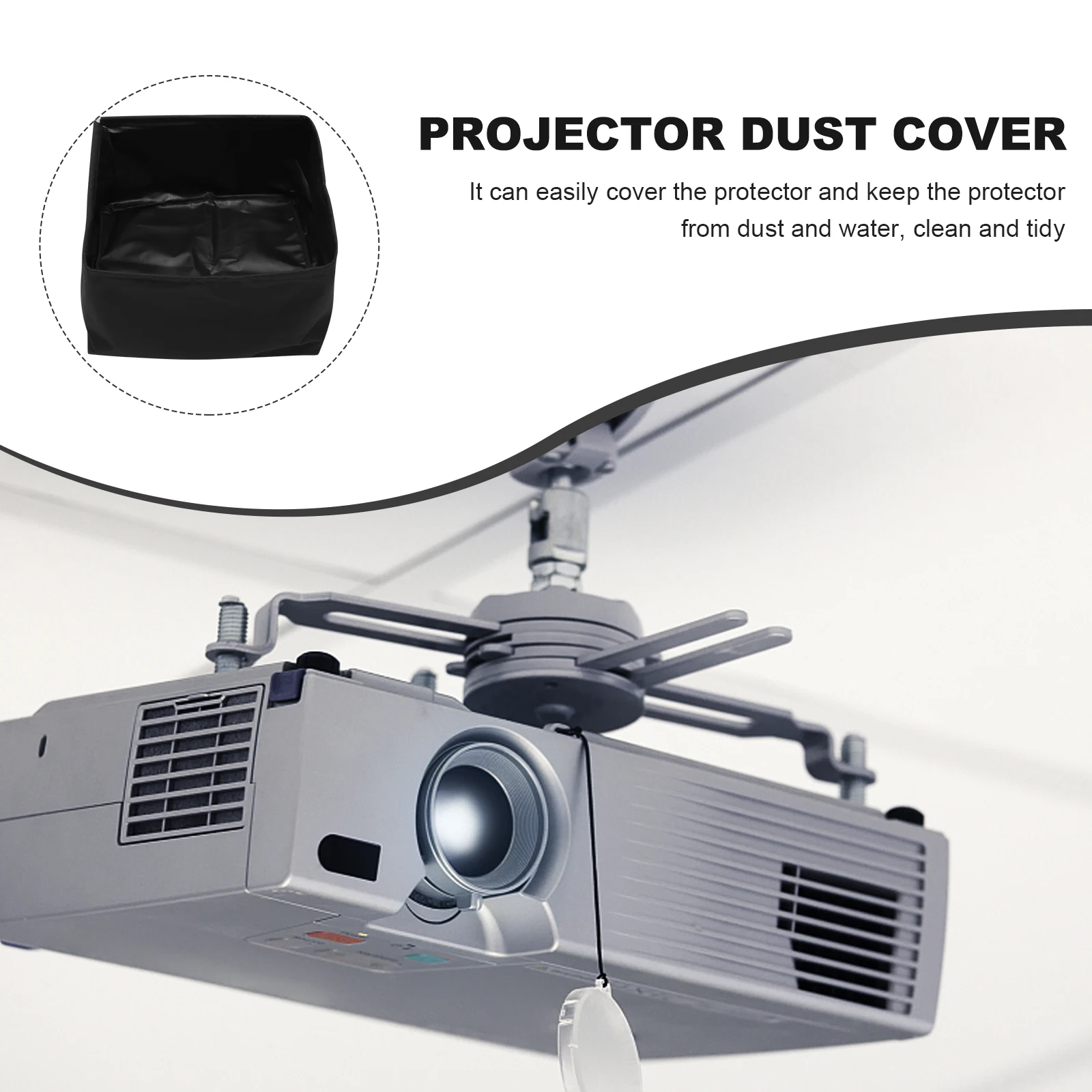 1Pcs Projector Dustproof Cover Waterproof Protective Oxford Cloth Durable Projector Protector Case Reusable Cover
1Pcs Projector Dustproof Cover Waterproof Protective Oxford Cloth Durable Projector Protector Case Reusable Cover