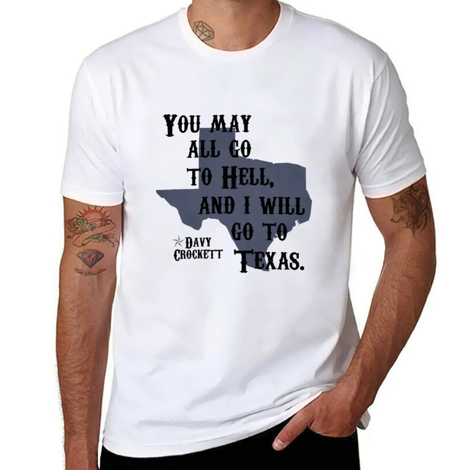 Davy Crockett Quote T-Shirt t shirts for man cotton man t shirts for men casual T-Shirt
Davy Crockett Quote T-Shirt t shirts for man cotton man t shirts for men casual T-Shirt