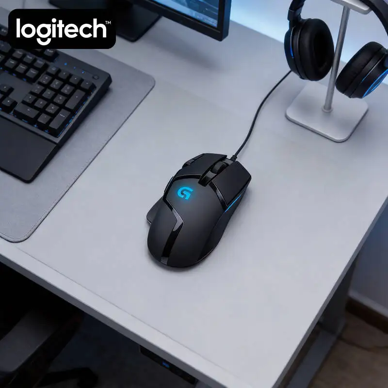 Logitech G402 Wired Gaming Mouse 4000 DPI On-the-Fly Switch 20M Clicks Anti-Slip Ergonomic Design for Gamers
Logitech G402 Wired Gaming Mouse 4000 DPI On-the-Fly Switch 20M Clicks Anti-Slip Ergonomic Design for Gamers