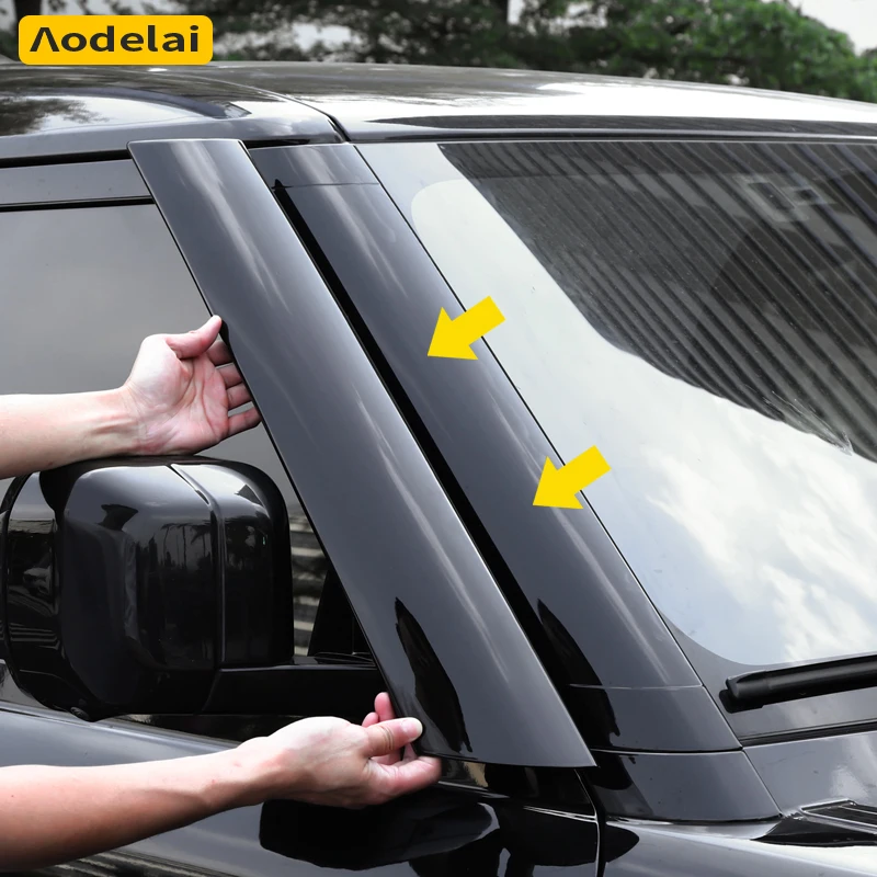 Left/Right Windshield Door A-Pillar Trim Molding Cover Trim for Land Rover Defender 2020-2026 L663 models Cars accessories
Left/Right Windshield Door A-Pillar Trim Molding Cover Trim for Land Rover Defender 2020-2026 L663 models Cars accessories