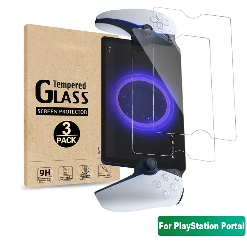 Screen Protector for Playstation Portal Remote Player, High-transparency Tempered Glass Protective Film for Playstation Portal
Screen Protector for Playstation Portal Remote Player, High-transparency Tempered Glass Protective Film for Playstation Portal