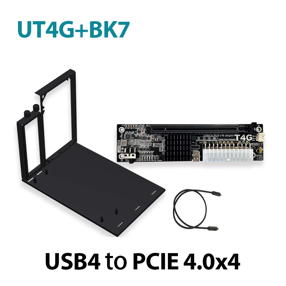 UT4G eGPU Thunderbolt 4 /3 TB3/TB4 To PCIe X16 PCI-E 4.0 X4 GPU Dock External Adapter USB4 BK7 Bracket NUC ITX STX Laptop Gaming
UT4G eGPU Thunderbolt 4 /3 TB3/TB4 To PCIe X16 PCI-E 4.0 X4 GPU Dock External Adapter USB4 BK7 Bracket NUC ITX STX Laptop Gaming