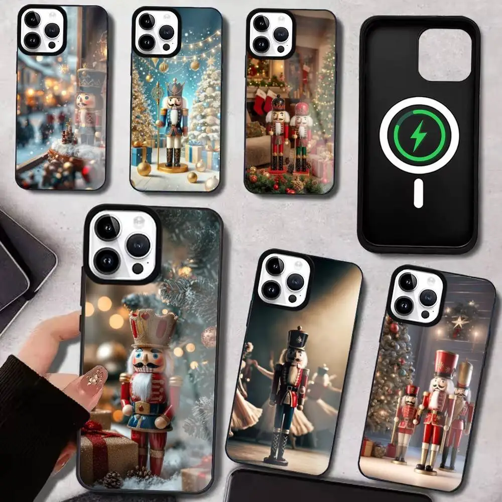 Nutcracker Phone Case For iPhone17,16,15,14,13,12,11 Plus,Pro Max Magnetic For Magsafe Wireless Charging
Nutcracker Phone Case For iPhone17,16,15,14,13,12,11 Plus,Pro Max Magnetic For Magsafe Wireless Charging