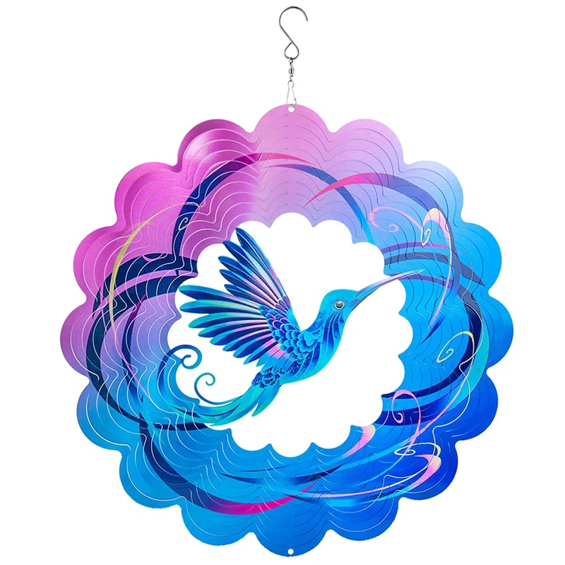 12Inch Flying Bird Wind Spinner Metal 3D Rotating Windchimes Luxury Art Garden Hanging Outdoor Decoration
12Inch Flying Bird Wind Spinner Metal 3D Rotating Windchimes Luxury Art Garden Hanging Outdoor Decoration