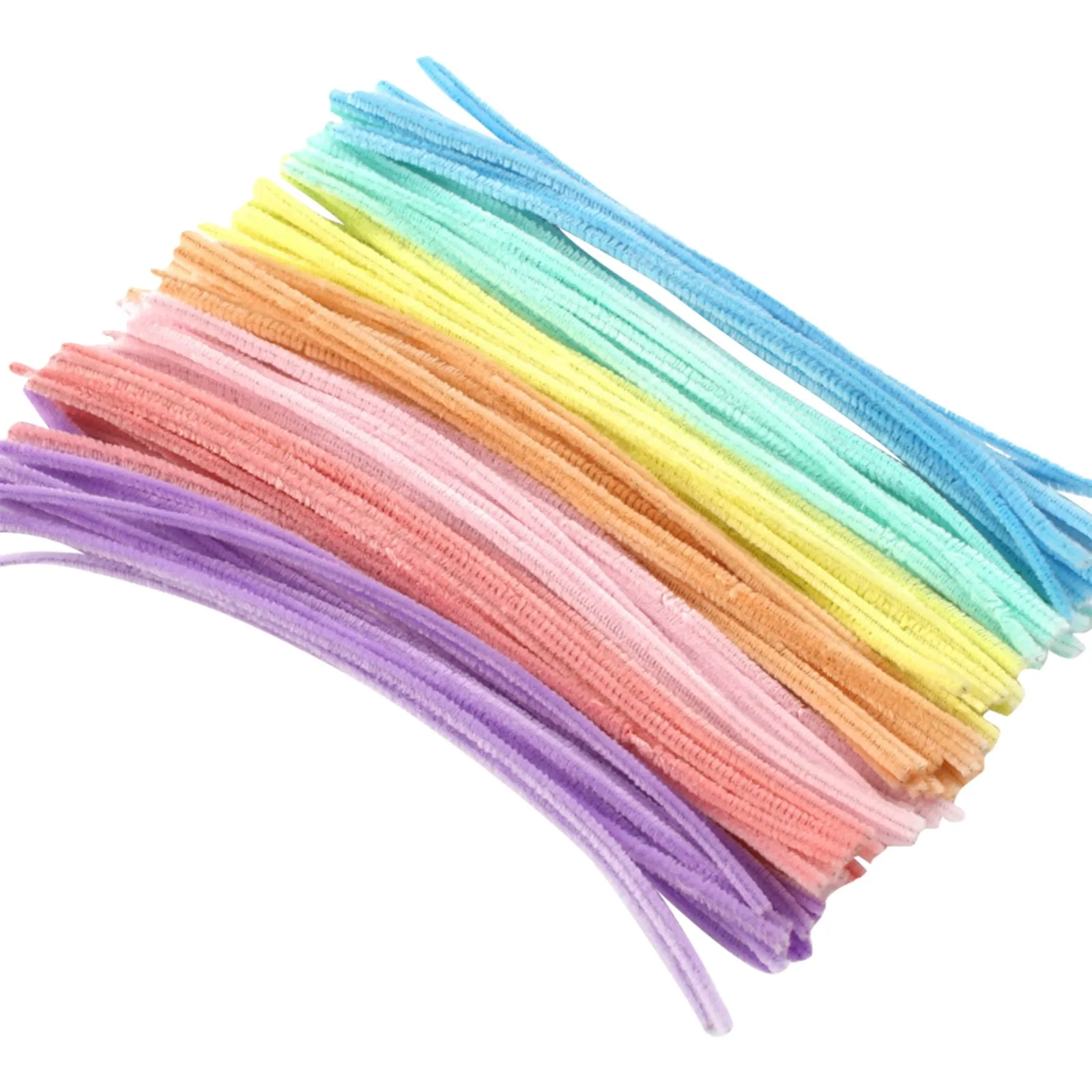 100Pcs Chenille Stems Bulk Multi Colors Chenille Pipe Cleaner Stems Handmade Art Crafts DIY Strips Twist Creative and Fun Toys
100Pcs Chenille Stems Bulk Multi Colors Chenille Pipe Cleaner Stems Handmade Art Crafts DIY Strips Twist Creative and Fun Toys