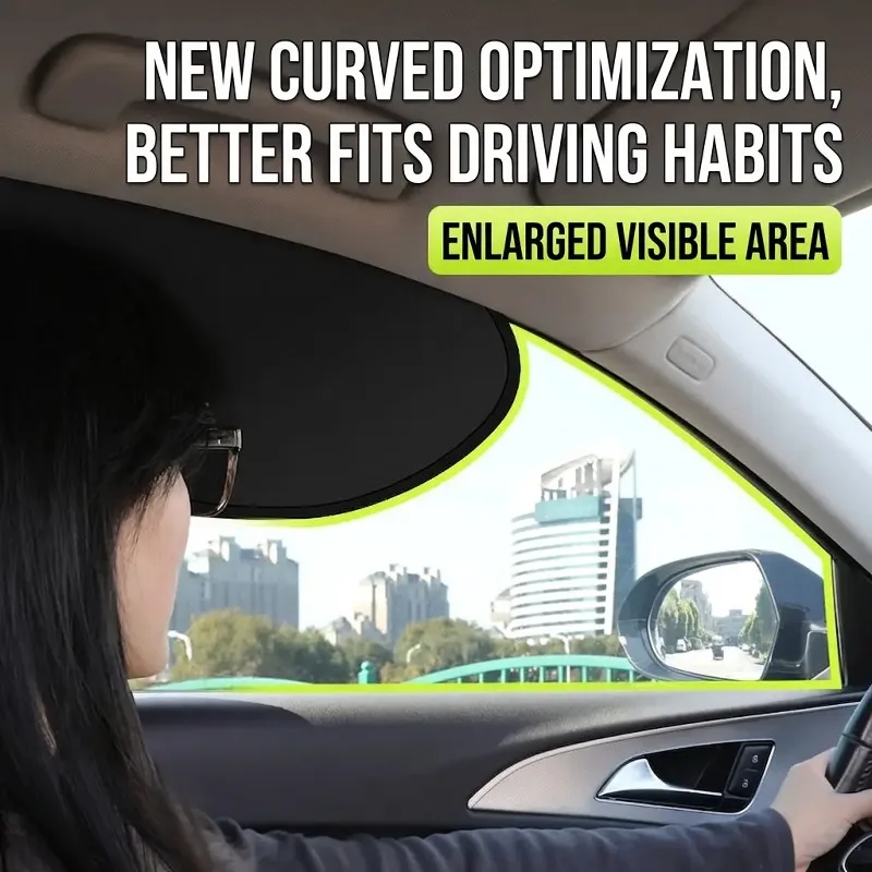 Car Side Window Sunshade Static Cling UV Heat Insulation Driver Seat Sun Visor No Block View Summer Car Window Cover Interior
Car Side Window Sunshade Static Cling UV Heat Insulation Driver Seat Sun Visor No Block View Summer Car Window Cover Interior