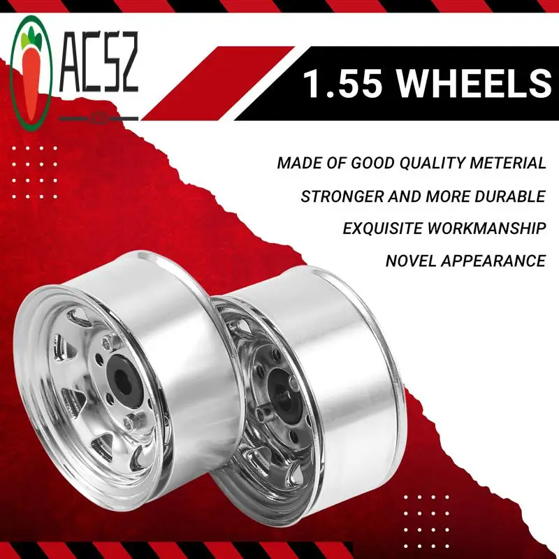 AC52-4PCS 1,55 Металлическая ступица обода колеса с бисером для 1/10 RC гусеничного автомобиля Axial Yeti Jr 90069 RC4WD D90 TF2 Tamiya CC01 LC70 MST
AC52-4PCS 1,55 Металлическая ступица обода колеса с бисером для 1/10 RC гусеничного автомобиля Axial Yeti Jr 90069 RC4WD D90 TF2 Tamiya CC01 LC70 MST