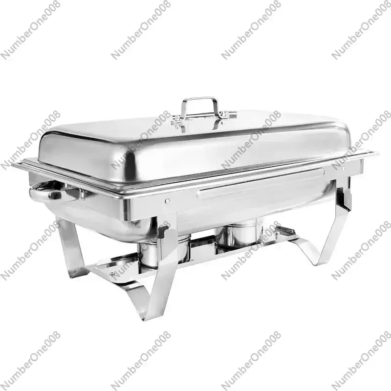 Chafing Dish Buffet Set,, Rectangle Catering Warmer Server with
Chafing Dish Buffet Set,, Rectangle Catering Warmer Server with