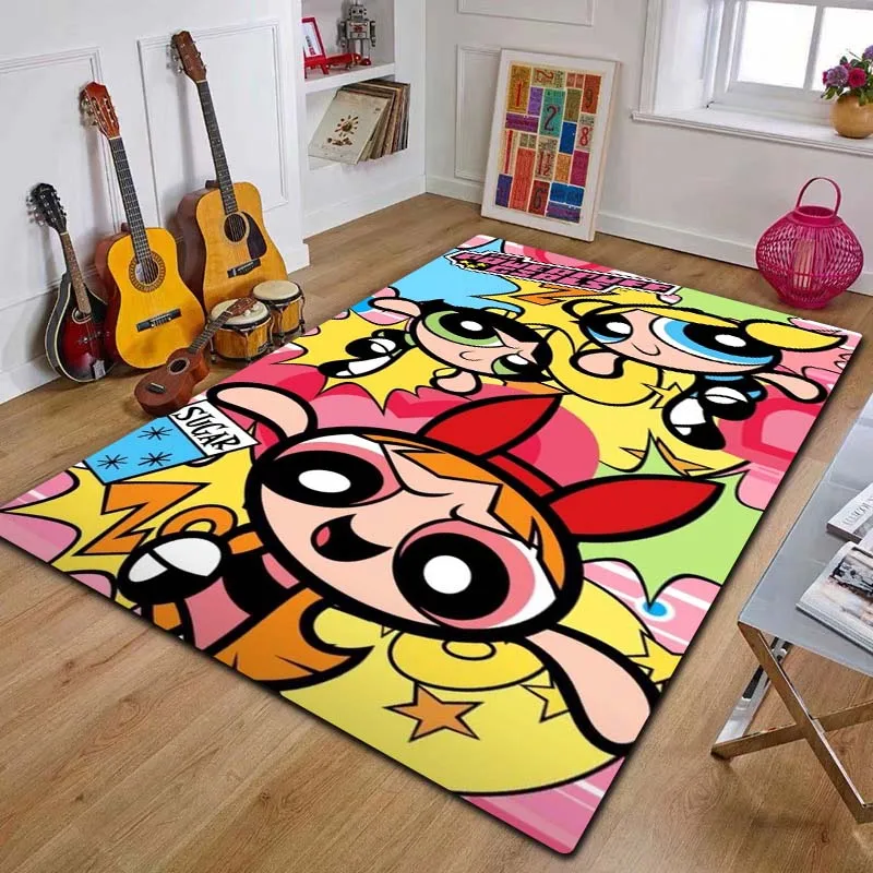 The Powerpuff Girls Cute Cartoon Carpet Yoga Mat Home Living Room Bedroom Laundry Room Bedside Area Anti slip Carpet Gift
The Powerpuff Girls Cute Cartoon Carpet Yoga Mat Home Living Room Bedroom Laundry Room Bedside Area Anti slip Carpet Gift