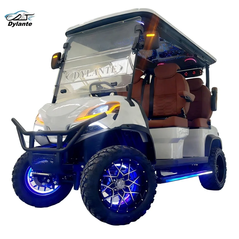 Affordable CE DOT Compliant Club Car Golf Cart 4000W 60V 4-Seat Electric Golf Cart With Lift Street Legal For Leisure Travel
Affordable CE DOT Compliant Club Car Golf Cart 4000W 60V 4-Seat Electric Golf Cart With Lift Street Legal For Leisure Travel