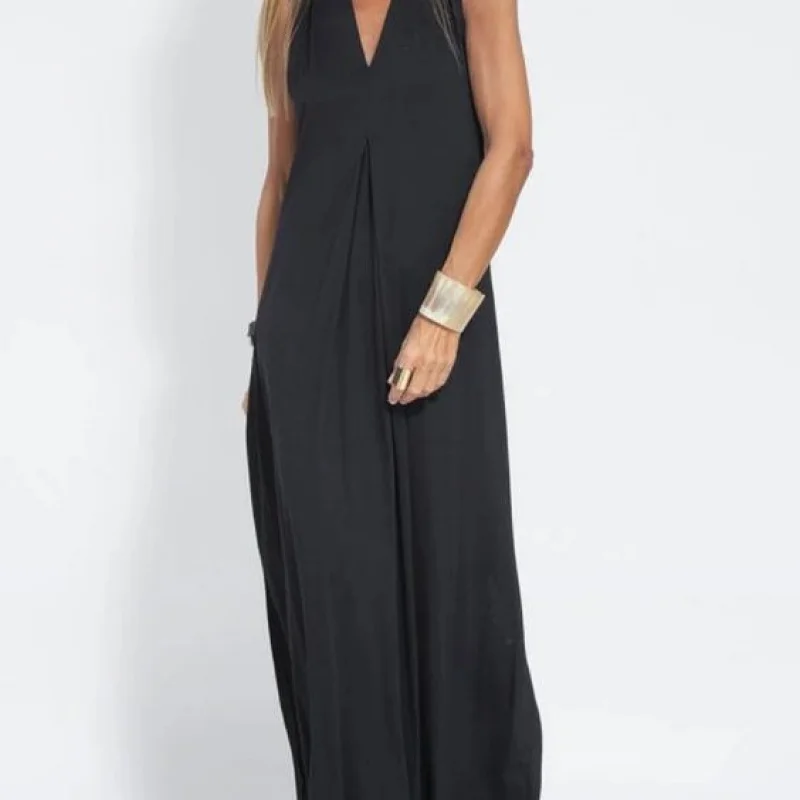 2025New European and American Fashion Solid Color KnittingVCollar Sleeveless Split Long Dress
2025New European and American Fashion Solid Color KnittingVCollar Sleeveless Split Long Dress