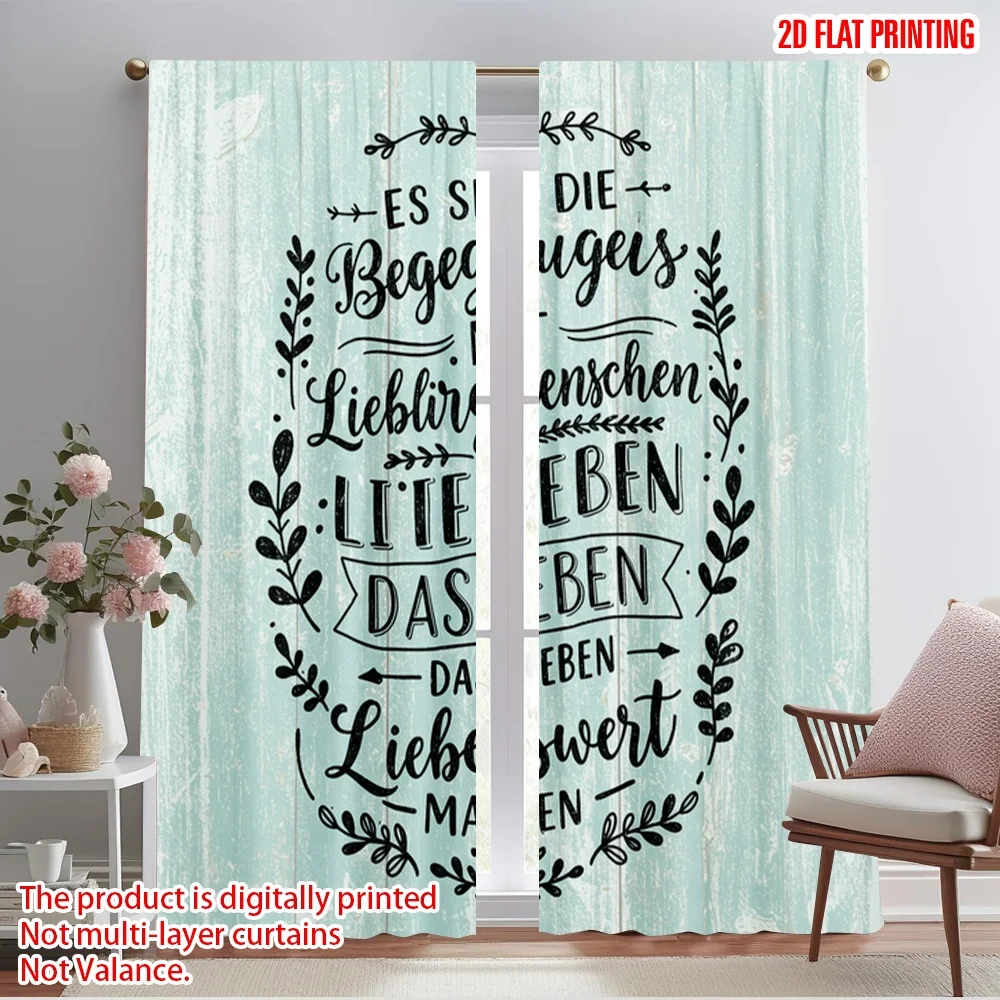2pcs 2D flat printing Window Treatment Curtains Encounters Favorite People Make Life Worthwhile Polyester Without Electricity
2pcs 2D flat printing Window Treatment Curtains Encounters Favorite People Make Life Worthwhile Polyester Without Electricity