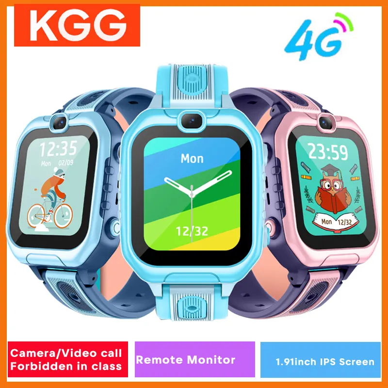 KGG 4G Kids Smart Phone Watch 1.52 inch IPS Screen GPS AGPS WIFI Location Remote Monitor HD Video Call Children Alarm Clock Gift
KGG 4G Kids Smart Phone Watch 1.52 inch IPS Screen GPS AGPS WIFI Location Remote Monitor HD Video Call Children Alarm Clock Gift