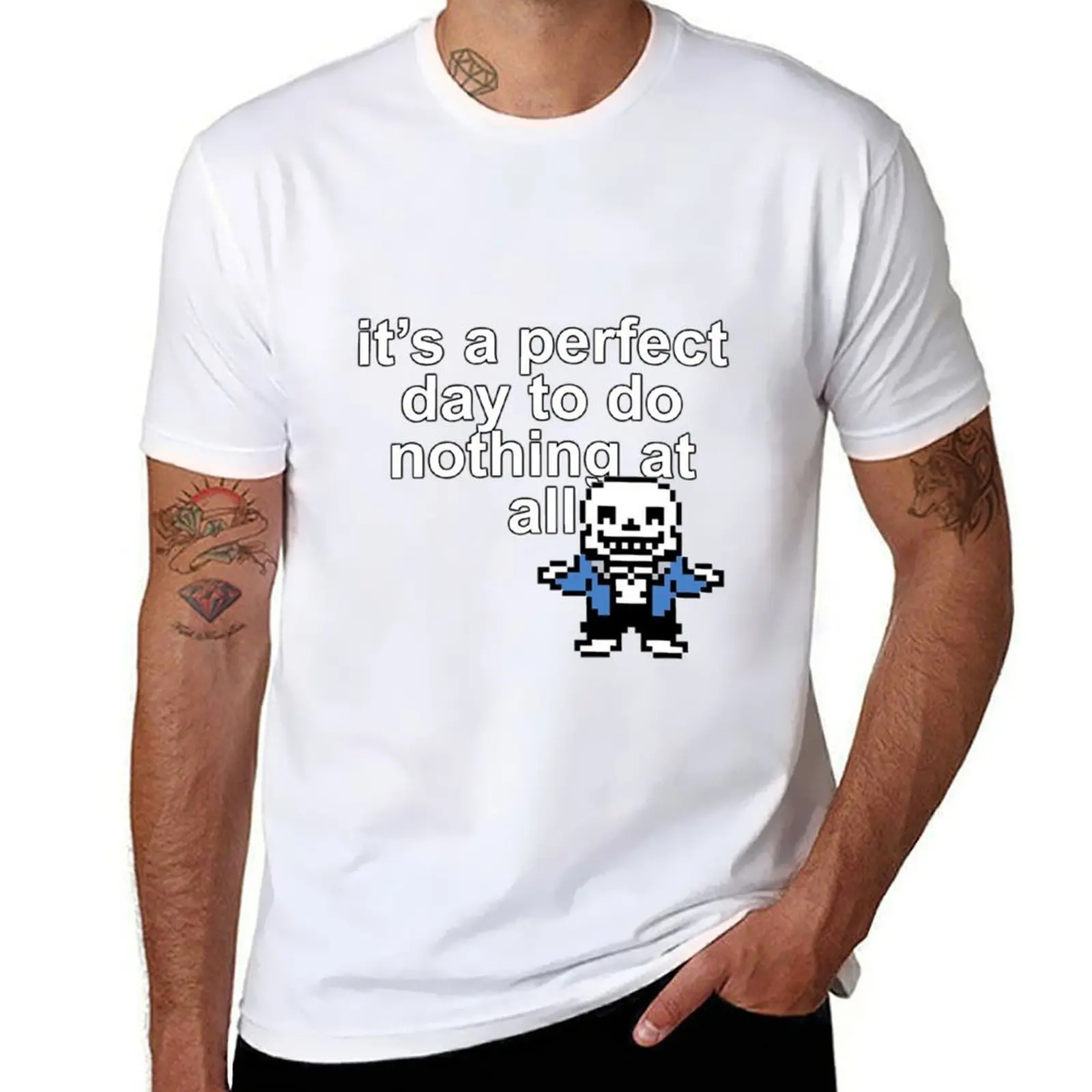t T-Shirt cotton Day man man shirt 100% cotton shirt Perfect shirt t t men casual Sans'
t T-Shirt cotton Day man man shirt 100% cotton shirt Perfect shirt t t men casual Sans'