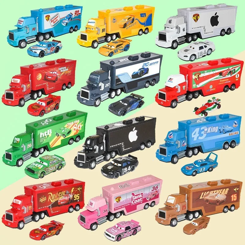 Model Car Mack Truck Hauler Alloy Pull Back Inertia Toy Car Lightning Mcqueen Collectible Vehicle For Collection Decoration
Model Car Mack Truck Hauler Alloy Pull Back Inertia Toy Car Lightning Mcqueen Collectible Vehicle For Collection Decoration