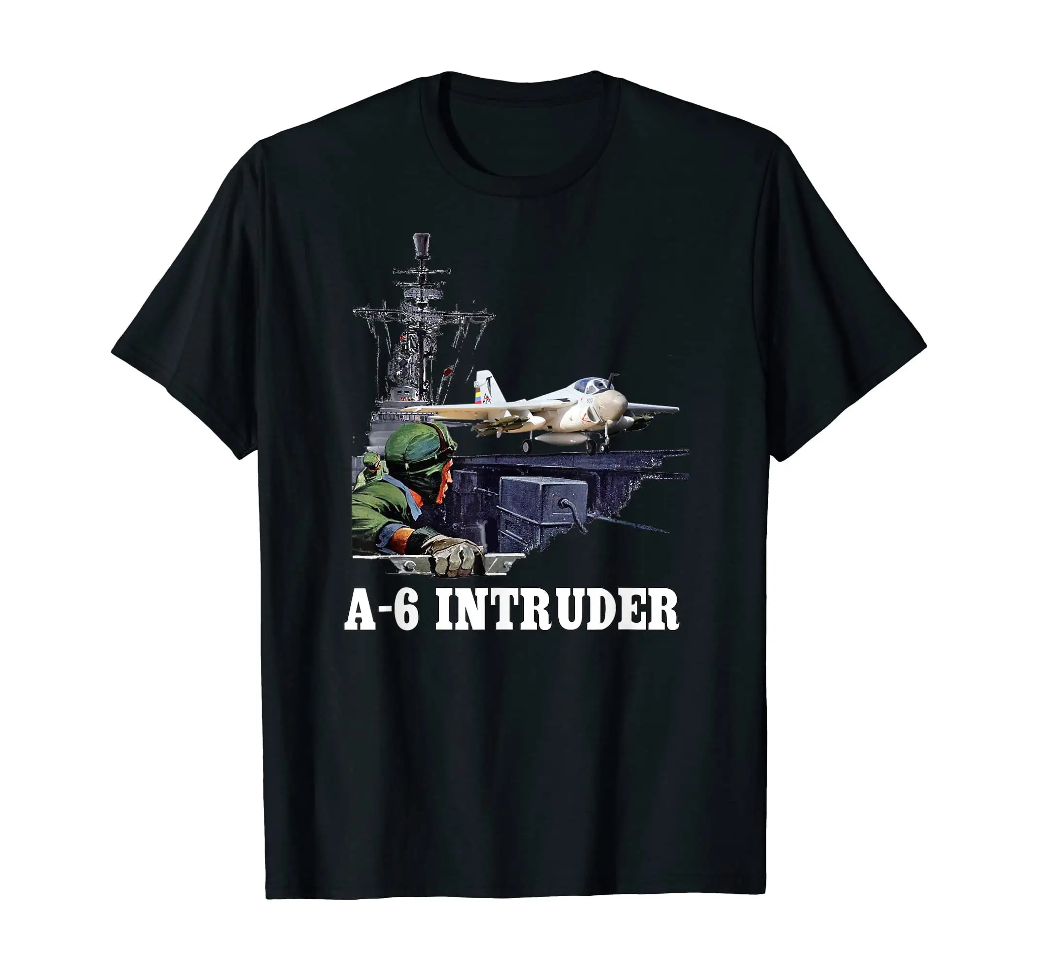 US Naval A-6 Intruder Attack Aircraft T-Shirt 100% Cotton O-Neck Summer Short Sleeve Casual Mens T-shirt Size S-3XL
US Naval A-6 Intruder Attack Aircraft T-Shirt 100% Cotton O-Neck Summer Short Sleeve Casual Mens T-shirt Size S-3XL