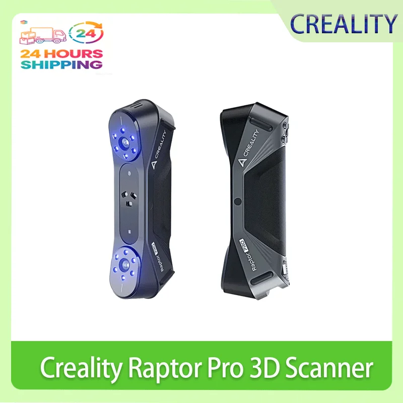 Creality Raptor Pro 3D Scanner Dual Mode 22+7 Blue Laser Line/NIR 0.02mm Accuracy 60FPS Anti-Shake Tracking 24Bit Color Scanning
Creality Raptor Pro 3D Scanner Dual Mode 22+7 Blue Laser Line/NIR 0.02mm Accuracy 60FPS Anti-Shake Tracking 24Bit Color Scanning